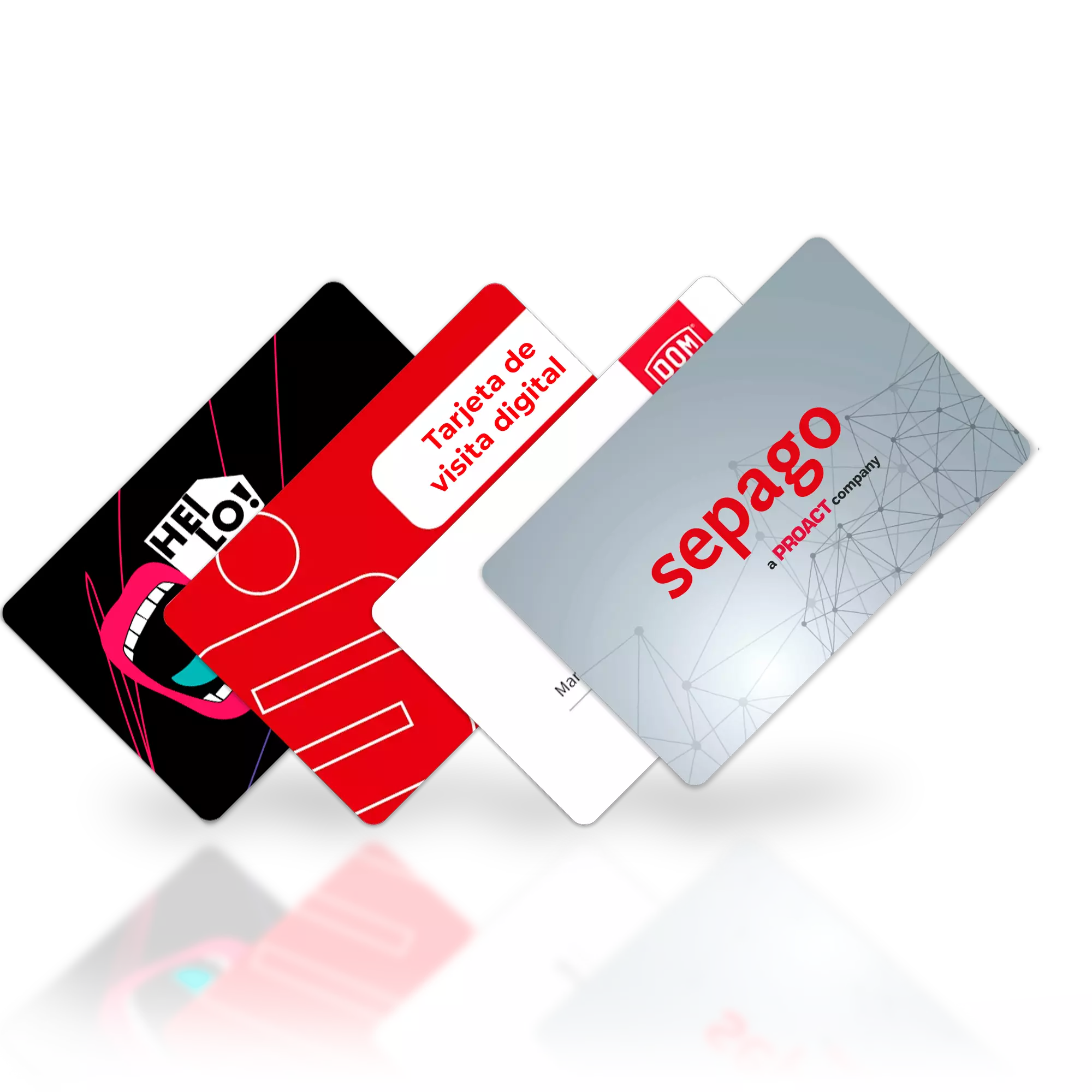 Smartcard personalizable - Tarjeta de visita digital NFC